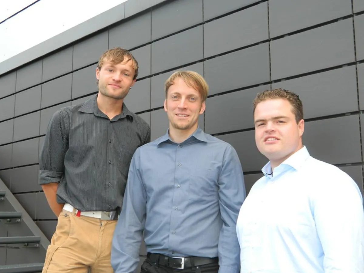 Foto: Das junge Unternehmerteam, Quelle: saxray