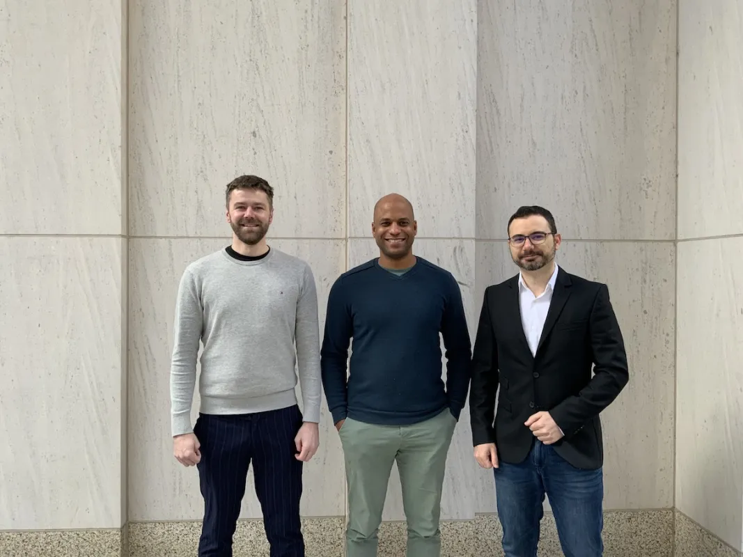 Martin Weiß, Davis Eisape und Alexander Papachristos starten positiv in das neue Jahr. (© ©GründerGeist)