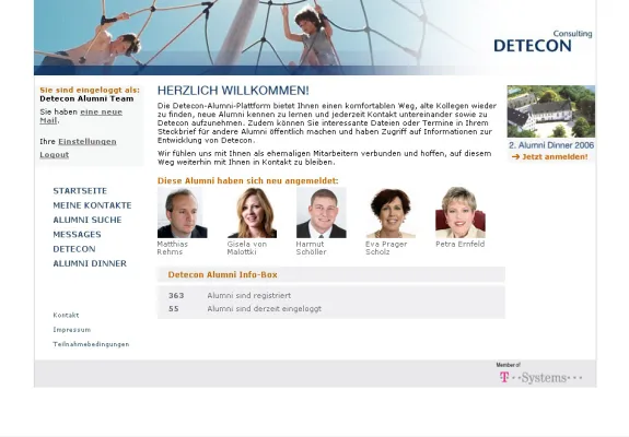 Detecon startet Networking-Portal - 21TORR entwickelt ein Portal für Mitarbeiter und Ehemalige zur Stärkung des weltweiten Beraternetzwerks Bild: Detecon startet Networking-Portal - 21TORR entwickelt ein Portal für Mitarbeiter und Ehemalige zur Stärkung des weltweiten Beraternetzwerks