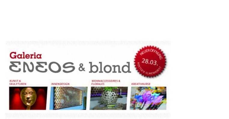 Bild: Das Atelierstudio ENEOS & blond eröffnet ersten Galerie- und Kunstshop