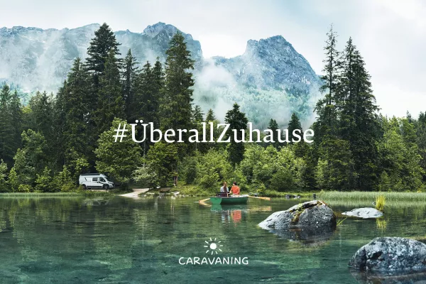 Bild: Neue Imagekampagne: huth+wenzel und Caravaning Industrie Verband sind #ÜberallZuhause