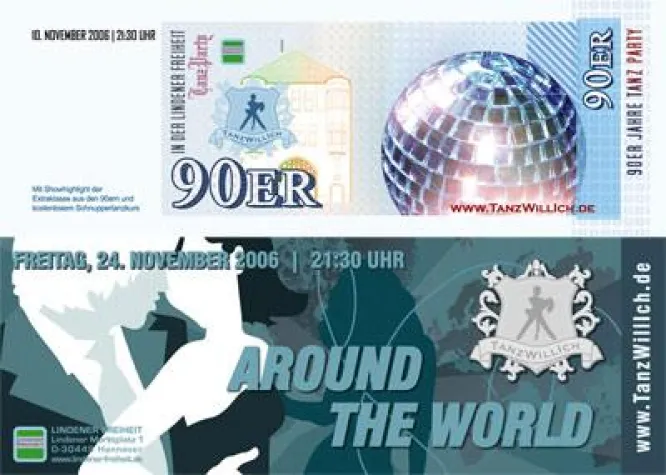Bild: VA-Highlight im November "TanzWillIch" - Fr., 10. und 24. November 2006  ||  Hannover