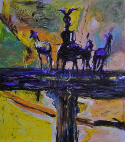 Bild: FU-FORSCHUNGSKOLLOQUIUM ZUR KUNST AFRIKAS zu Gast in der GALERIE LISTROS