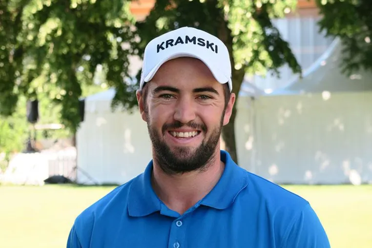 European Tour-Player Michael Palmer ist neuer KRAMSKI Markenbotschafter Bild: European Tour-Player Michael Palmer ist neuer KRAMSKI Markenbotschafter