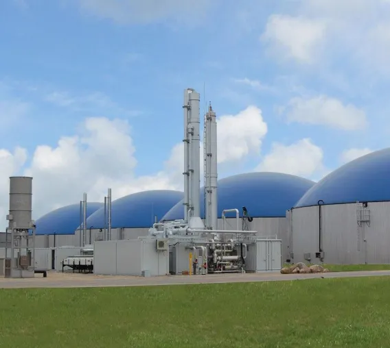 Bild: WELTEC Biomethananlage in Arneburg speist Gas ein