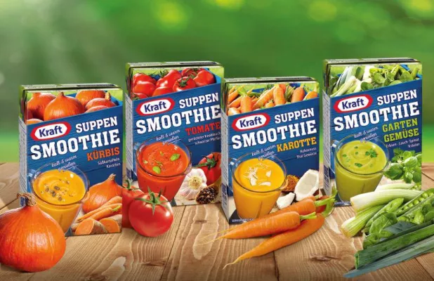 Bild: KRAFT Suppen Smoothies – die Revolution im Suppenregal