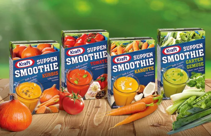 KRAFT Suppen Smoothies – die Revolution im Suppenregal Bild: KRAFT Suppen Smoothies – die Revolution im Suppenregal