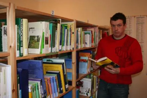 Bild: Öko-Bibliothek im Naturpark Dübener Heide beginnt mit Ausleihe