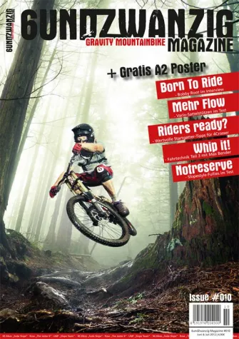 Bild: 6undZwanzig Gravity Mountainbike Magazine #010 ab 14. Juni am Kiosk