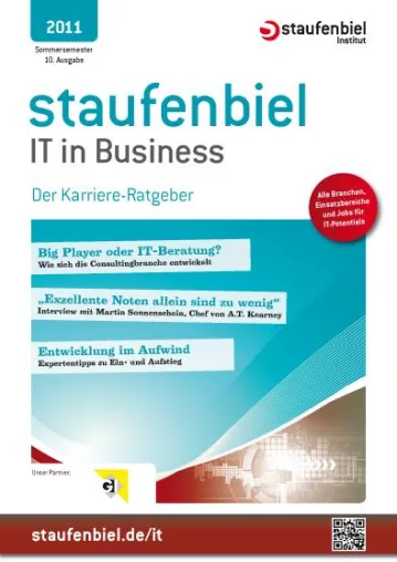 Staufenbiel IT in Business – mit Karrieretipps und Branchentrends Bild: Staufenbiel IT in Business – mit Karrieretipps und Branchentrends