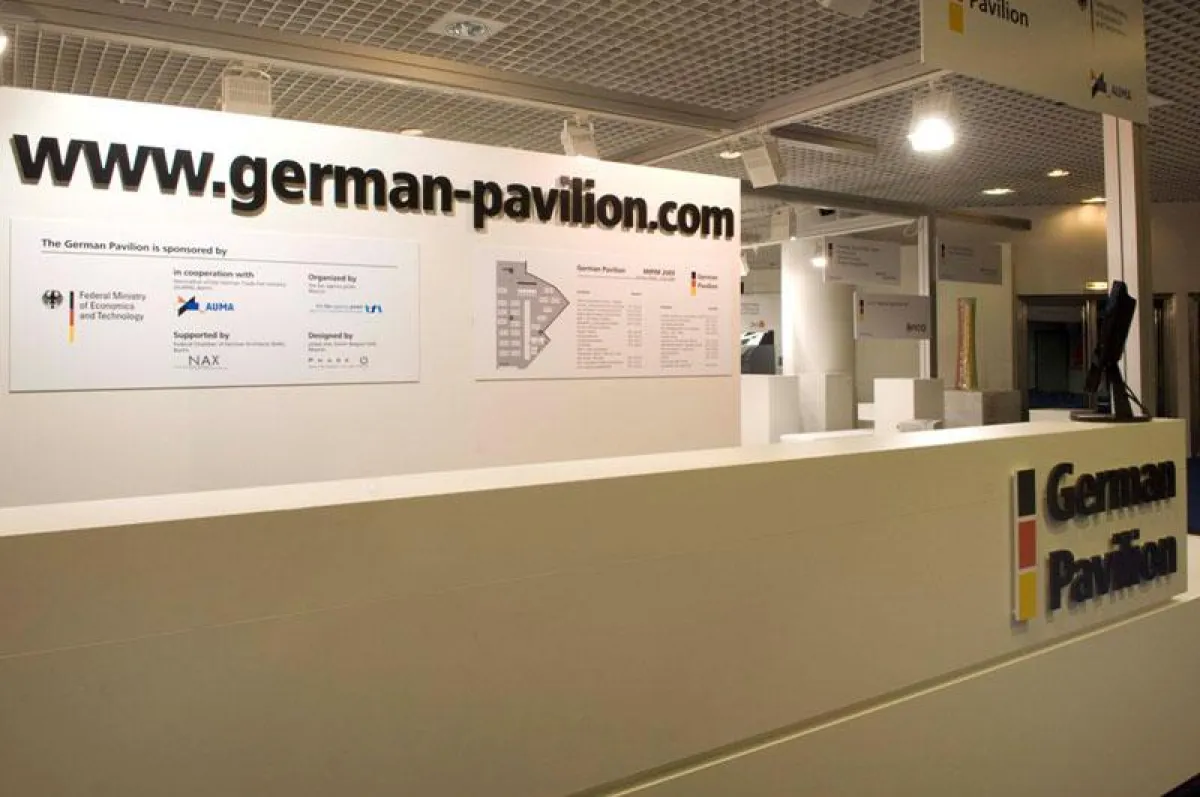 German Pavilion auf der MIPIM 2009