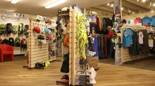 Bild: Der Bergsportspezialist, stationär und Online. Climbingshop dein Ausrüster