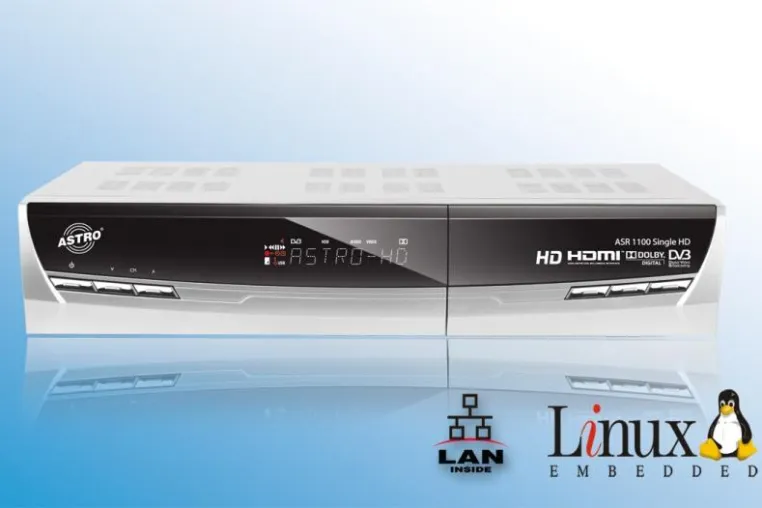 Bild: ASTRO präsentiert ASR 1100 Single HD Satelliten-Receiver