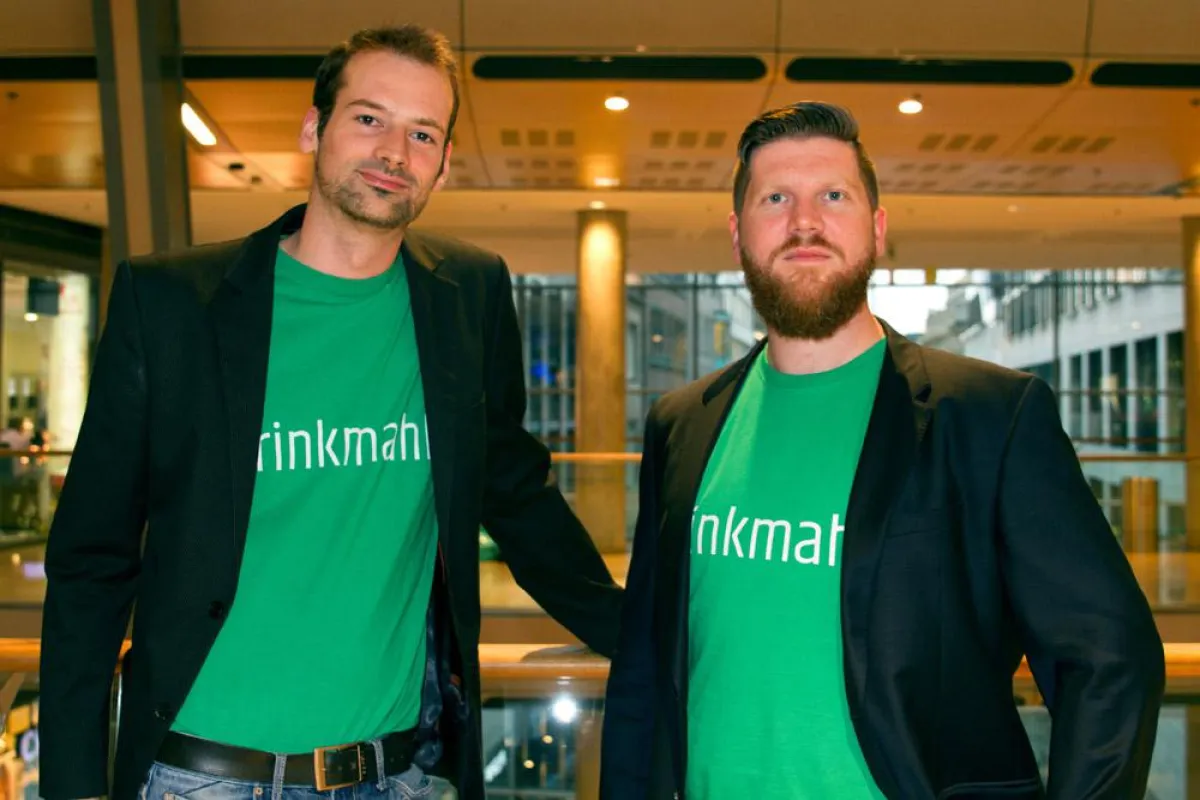 Die beiden Gründer: Simon Schönfeld und Niko Rusitska