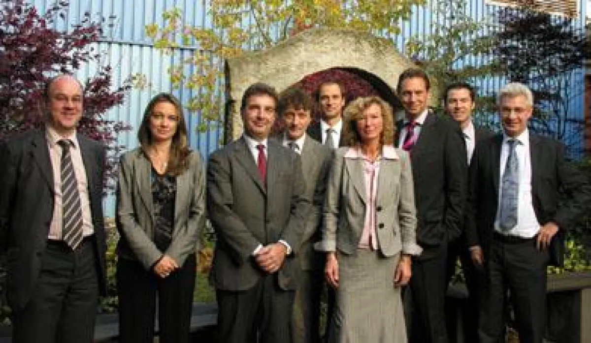 Repräsentaten der Vertragspartner Veolia Water Solutions & Technologies und KROHNE in Duisburg