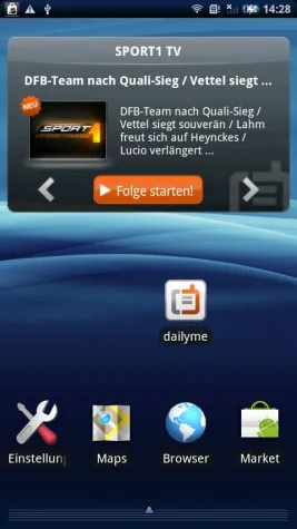 Bild: Per Widget: Models, Meisterköche und mehr auf jedem Android-Homescreen