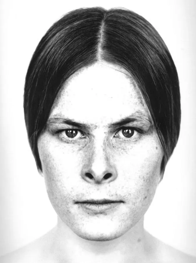 Detlef Orlopp, Gerlinde L. 3.12.1962, 59,2 x 45,5 cm, Courtesy Parrotta Contemporary Art