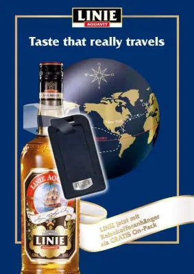 Für Anhänger des guten Geschmacks - Linie Aquavit mit gratis Kofferanhänger Bild: Für Anhänger des guten Geschmacks - Linie Aquavit mit gratis Kofferanhänger