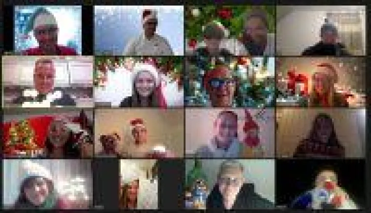Weihnachtsfeiern - dieses Jahr virtuell und digital Bild: Weihnachtsfeiern - dieses Jahr virtuell und digital