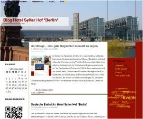 Bild: Hier wird jetzt auch gebloggt – Sylter Hof Berlin mit Blog online