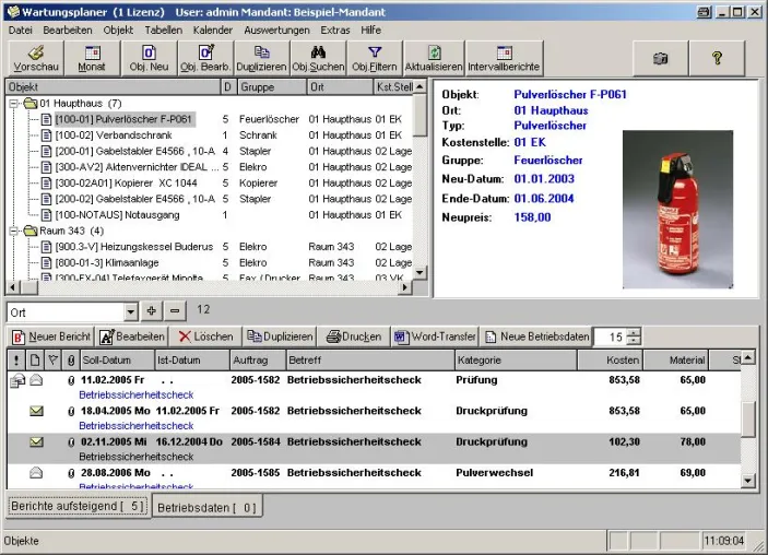 Wartungsplaner 2006: Wartungen und Instandhaltungen sind Firmenpflicht Bild: Wartungsplaner 2006: Wartungen und Instandhaltungen sind Firmenpflicht