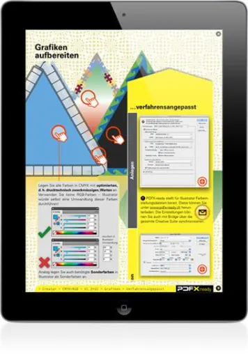 Von ADVERMA entwickelt: PDFX-ready-Leitfaden jetzt auch für das iPad Bild: Von ADVERMA entwickelt: PDFX-ready-Leitfaden jetzt auch für das iPad