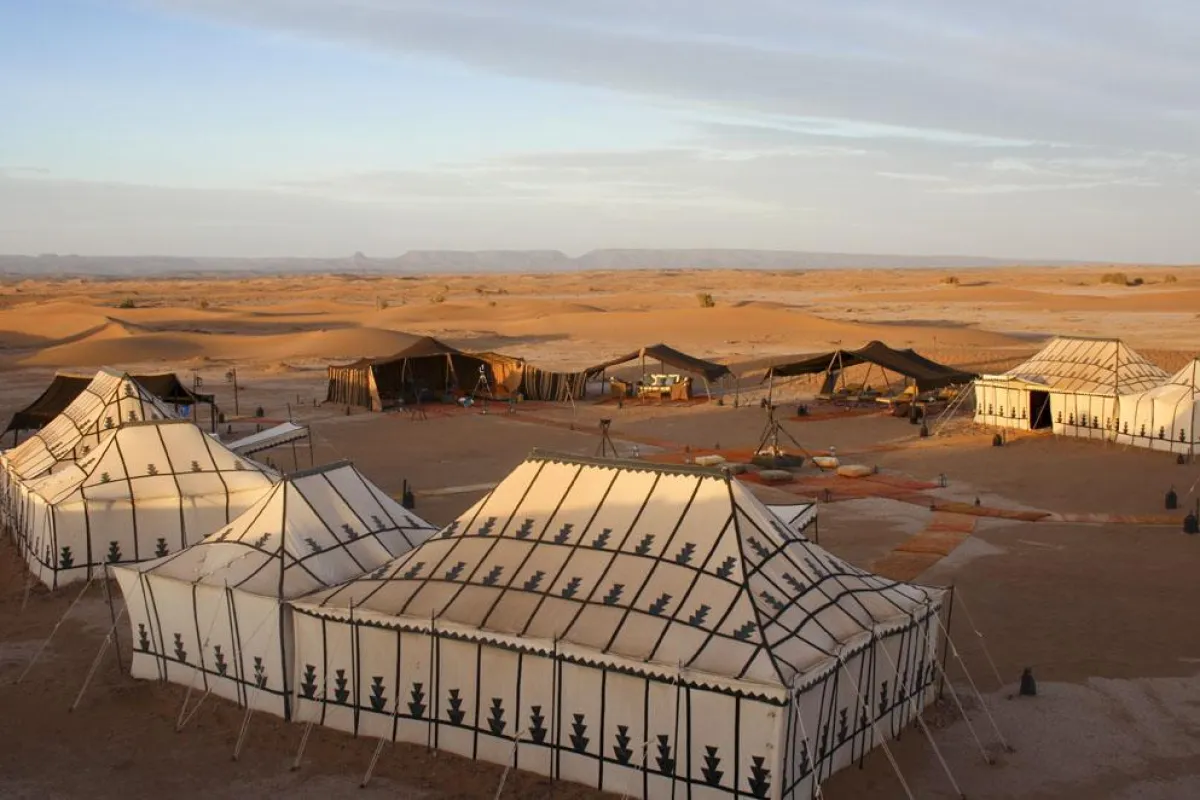 Luxus Camp in der Sahara