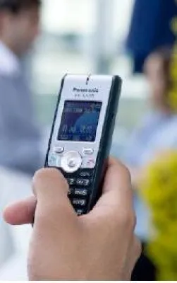 Bild: Telekommunikation schnurlos mit DECT von Panasonic - Telefonanlagen für Heilbronn, Schwäbisch Hall, Künzelsau