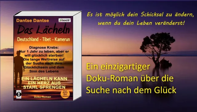 Bild: Buchvorstellung: Das Lächeln - ergreifender Doku-Roman von Dantse Dantse (indayi edition)