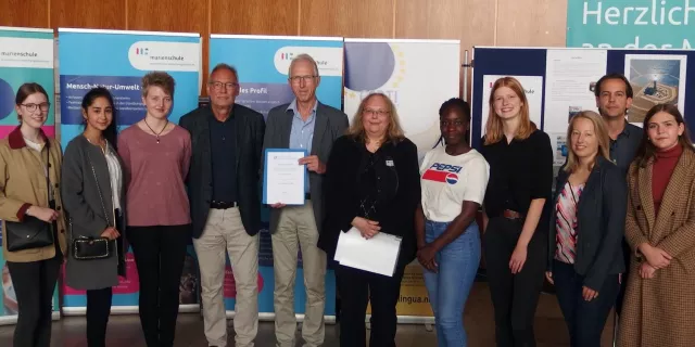 Bild: Deutscher Schüleraustausch Preis 2019 für die Marienschule Münster