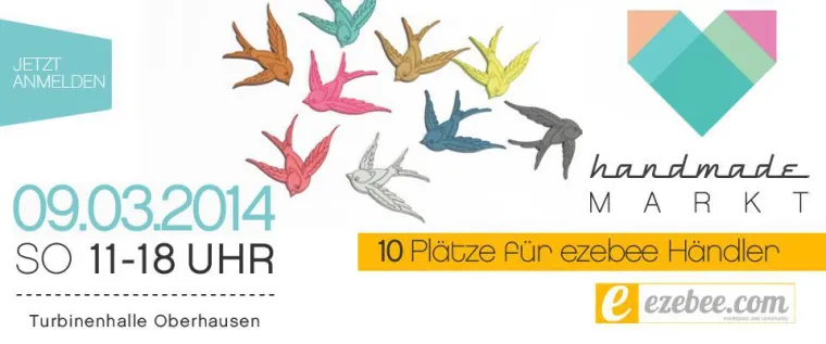 HANDMADE-MARKT Oberhausen im Interview bei ezebee.com Bild: HANDMADE-MARKT Oberhausen im Interview bei ezebee.com