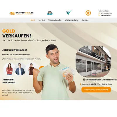 Bild: Goldverkauf mit Vertrauen: KaufMeinGold.de steht für Transparenz und Fairness