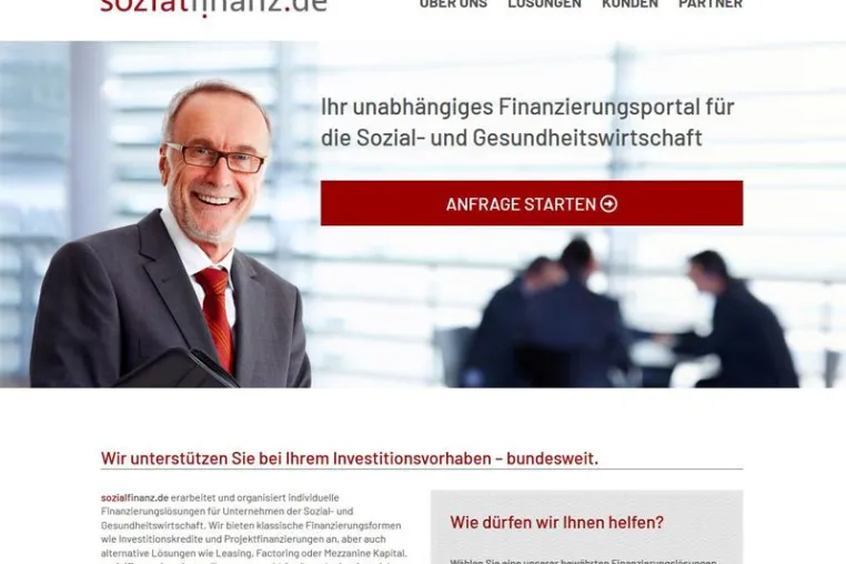 Finanzierungsportal sozialfinanz.de geht an den Start Bild: Finanzierungsportal sozialfinanz.de geht an den Start