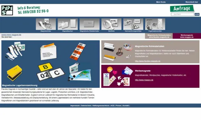 Bild: Lagerkennzeichnung bis morgen, dank MMS Online-Shop!