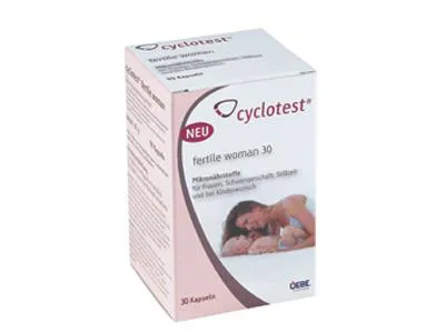 Bild: cyclotest fertile woman – jetzt auch als Monatspackung