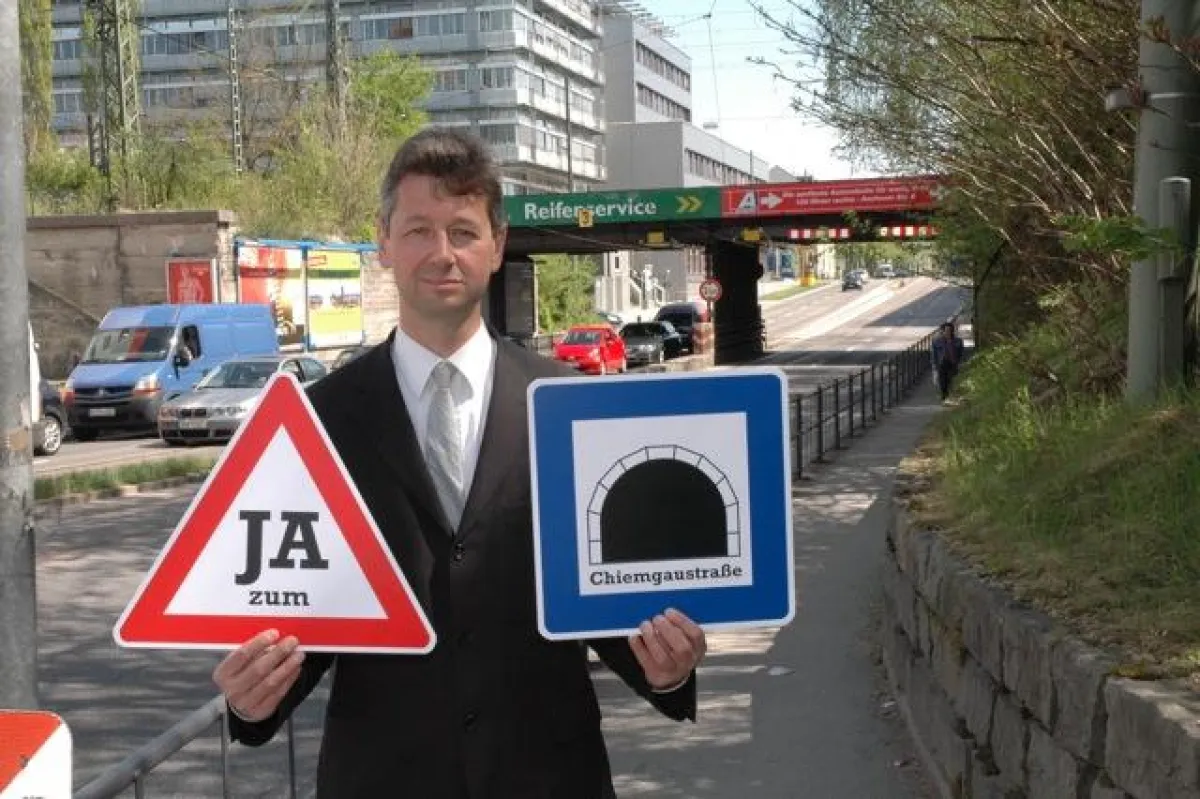 Prof. Dr. Michael Piazolo (FW-Vorsitzender München, MdL): JA zum Chiemgaustraßen-Tunnel und für den durchgehenden Ausbau des Mittleren Ring zur Optimierung der Verkehrsströme und Verbesserung der Lebe