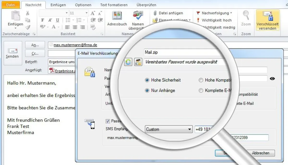 E-Mail-Verschlüsselung muss sicher und einfach sein