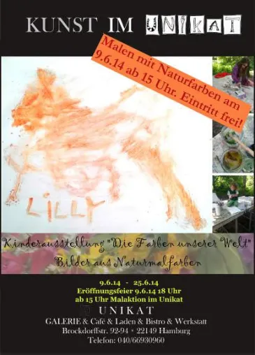 Bild: Kunst im Unikat: Kinderausstellung "Die Farben unserer Welt"