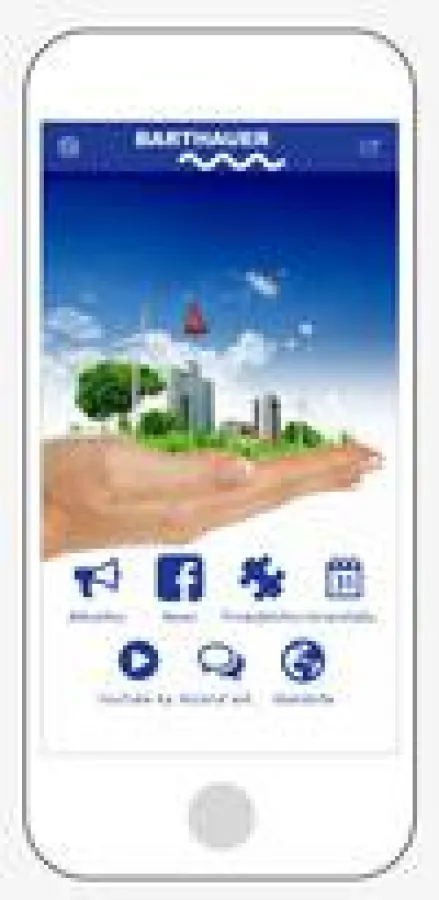 Ansicht BARTHAUER Web App über m.barthauer.de