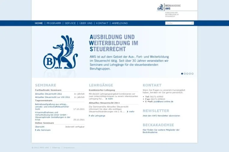 Bild: Neuer Internetauftritt: Relaunch von aws-online.de