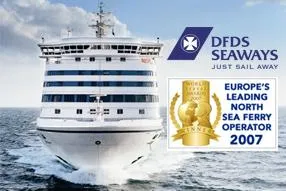 Bild: World Travel Award: DFDS Seaways ist "Europe's Leading North Sea Ferry Operator 2007"
