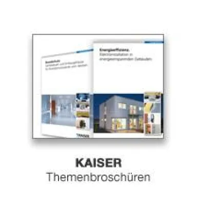 Bild: headline:Werbeagentur entwickelt Kompetenzbroschüren für KAISER