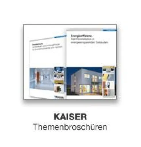 Bild: headline:Werbeagentur entwickelt Kompetenzbroschüren für KAISER