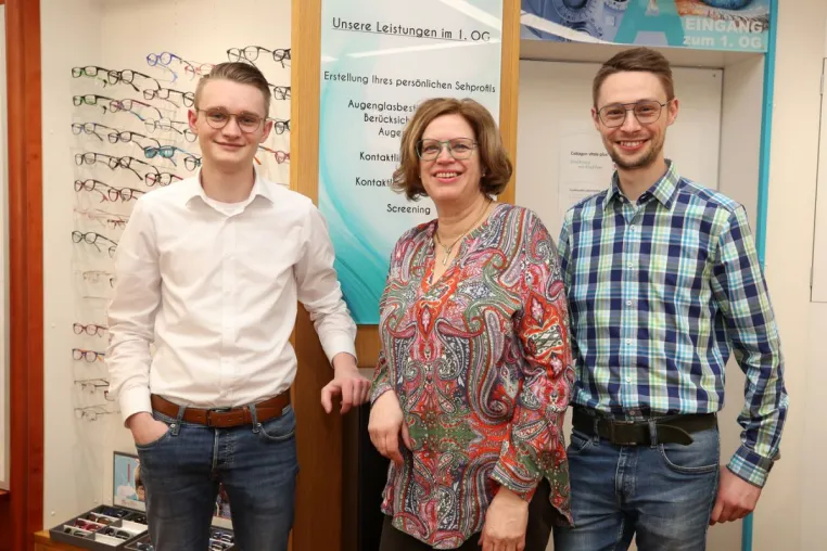 Bild: Seit 1924 in Schifferstadt: Bei Optik Fuchs arbeitet heute die vierte Generation