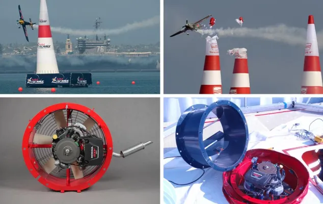 Bild: Elektror airsystems gmbh liefert Ventilatoren für das Red Bull Air Race