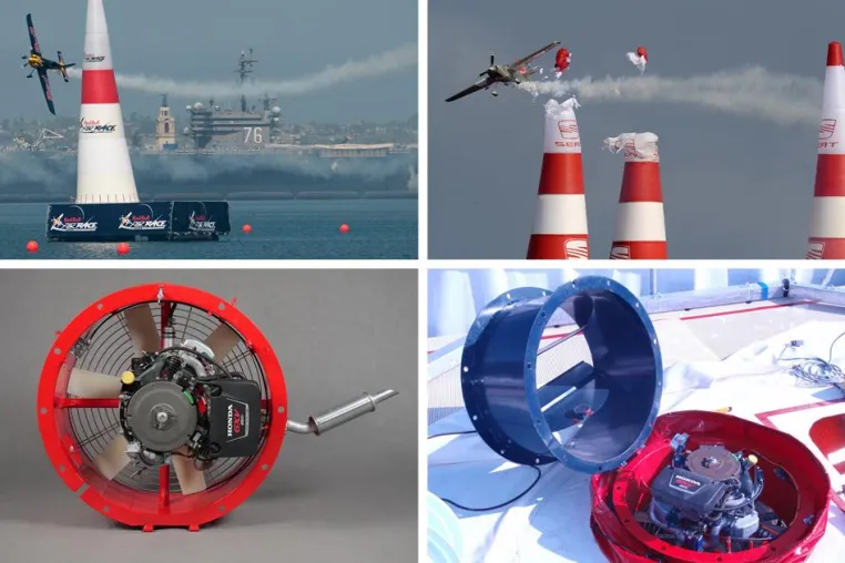 Elektror airsystems gmbh liefert Ventilatoren für das Red Bull Air Race Bild: Elektror airsystems gmbh liefert Ventilatoren für das Red Bull Air Race