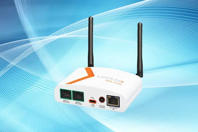 Bild: Atlantik Systeme präsentiert das neueste IoT Device Gateway SGX5150 von Lantronix