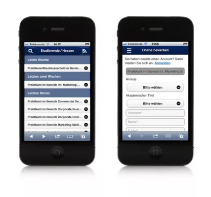 Bild: Mobile Experience – nutzerorientiertes Recruiting per Smartphone