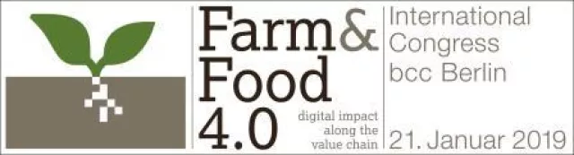 Bild: Internationaler Kongress Farm & Food 4.0 am 21.Januar in Berlin zur Digitalisierung der Landwirtschaft