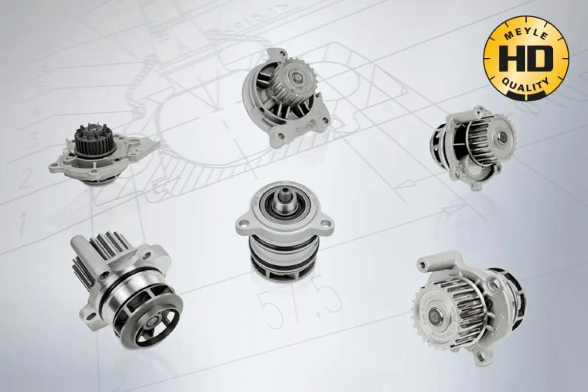 Die neuen Meyle-HD-Wasserpumpen